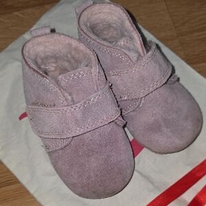 Zutano Soft Pink Kids Slippers